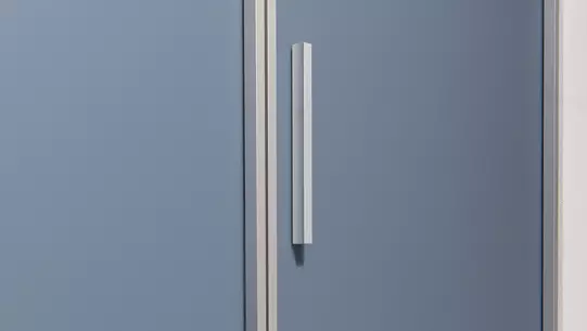 concave handles for folding doors