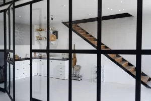 Glass Partition Walls for Home by raumplus